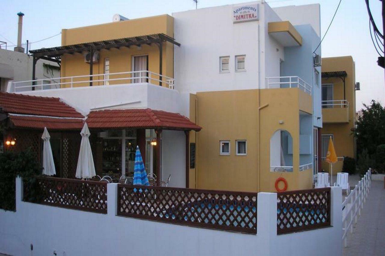 Dimitra Apartments Gouves Eksteriør billede